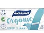Vuokkoset, tampony NORMAL 100% BIO z bawełny organicznej, 16 sztuk