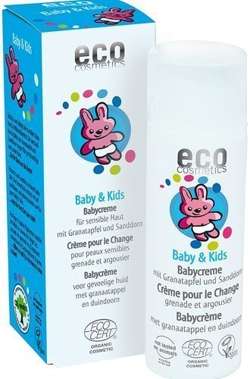 eco cosmetics Krem pod pieluszkę dla dzieci i niemowląt z owocem granatu i rokitnikiem 50 ml