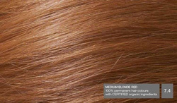 Naturigin farba do włosów Medium Blonde Red 7.4 Średni Czerwony Blond