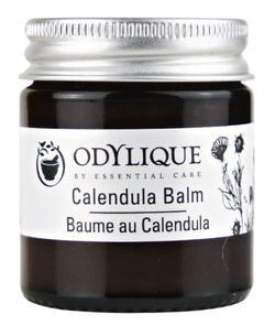 Odylique organiczny uniwersalny balsam nagietkowy na podrażnioną, przesuszoną i popękaną skórę z olejem kokosowym, oliwą, masłem Shea, woskiem pszczelim, nagietkiem, rumiankiem i słodką pomarańczą, 20 g