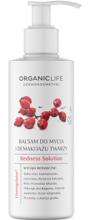 Organic Life Redness Solution balsam do mycia i demakijażu twarzy z dziką różą i kasztanowcem, 200 g