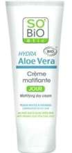 So Bio ALOE VERA nawilżająco-matujący równoważący krem żel do cery tłustej i mieszanej, 50 ml