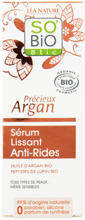 So Bio PRECIEUX ARGAN przeciwzmarszczkowe serum wygładzające z olejem arganowym i peptydami łubinu, 30 ml