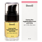 {iossi} - CZARNY BEZ. Wygładzający krem pod oczy z witaminą C, winem i różą, 15 ml