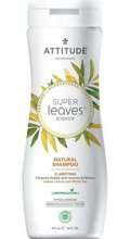 Attitude SUPER LEAVES oczyszczający szampon do włosów z cytryną i białą herbatą, 473 ml