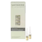 Santaverde Age Protect Intensive Treatment antyoksydacyjna intensywna kuracja przeciwstarzeniowa do odbudowy i regeneracji skóry z sokiem z bio aloesu i nektarem z kwiatów bio aloesu zestaw 10 ampułek po 1 ml