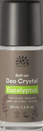 Urtekram dezodorant roll-on z solami mineralnymi Eukaliptus, 50 ml