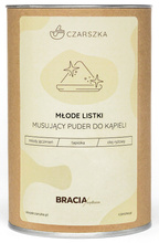 CZARSZKA Młode Listki musujący puder do kąpieli 300 g