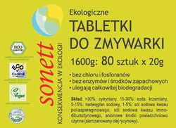 Sonett Tabletki do zmywarki 80 szt