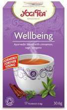 Yogi Tea herbata Wellbeing śródziemnomorska Pełnia Życia z cynamonem, szałwią i oregano 17 szt.