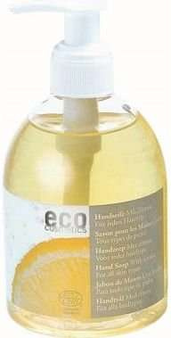 eco cosmetics mydło w płynie do ciała i rąk z cytryną i rokitnikiem 300 ml