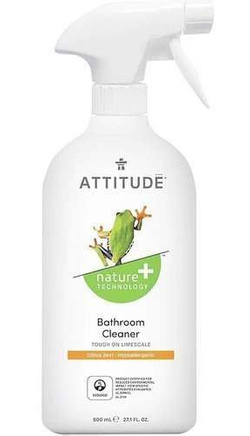 Attitude Eco Cleaner spray do łazienki o zapachu skórki cytrynowej, 800 ml