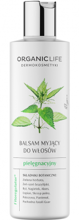 Organic Life balsam myjący do włosów o działaniu pielęgnacyjnym z zieloną herbatą, ryżem i aloesem, 250 g