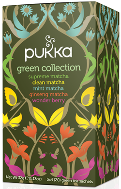 Pukka Green Collection zestaw pięciu herbat, 20 saszetek