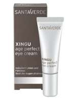 Santaverde XINGU Age Perfect intensywny przeciwzmarszczkowy krem naprawczy pod oczy z sokiem z bio aloesu i bio nerkowca oraz ekstraktami aktywnych roślin z lasów deszczowych Brazylii 10 ml