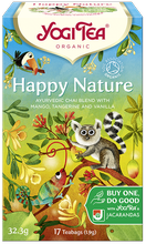 Yogi Tea Happy Nature herbata ajurwedyjska z mango, mandarynką i wanilią 17 sztuk