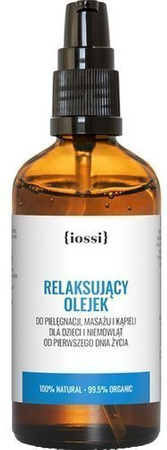 {iossi} - Relaksujący olejek do masażu i kąpieli dla dzieci i niemowląt, 100 ml