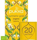 Pukka herbata Turmeric Gold, 20 saszetek