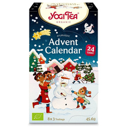 Yogi Tea Advent Calendar mały Kalendarz Adwentowy 2025 24 herbaty