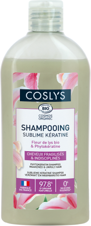 Coslys szampon naprawczy do włosów osłabionych i zniszczonych z roślinną keratyną 250 ml