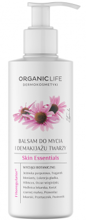 Organic Life Skin Essentials botaniczny odmładzający balsam do mycia twarzy z lukrecją i hibiskusem, 200 g