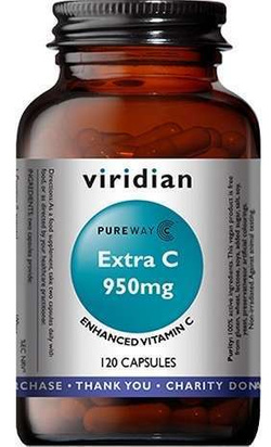 Viridian Extra C 950 mg, 120 kapsułek