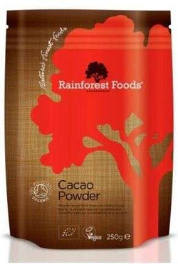 Rainforest Foods Kakao w proszku, 250 g