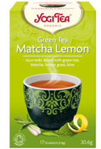 Yogi Tea Green Matcha Lemon zielona Matcha z cytryną, 17 sztuk