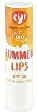 eco cosmetics ey! Summer Lips Wodoodporny balsam do ust z filtrem przeciwsłonecznym SPF 20 4 g