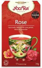 Yogi Tea herbata Róża z płatkami róży, hibiskusem, rumiankiem i lawendą 17 szt.