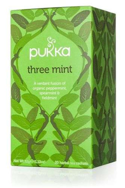 Pukka herbata Three Mint Trzy Mięty, 20 saszetek