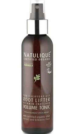 Natulique Root Lifter Volume tonik nadający objętość włosom z aloesem, ekstraktem z borówki i liści oliwnych 150 ml