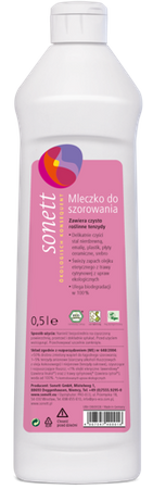 Sonett ekologiczne mleczko do szorowania 500 ml