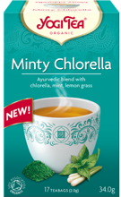 Yogi Tea Minty Chlorella Miętowa Chlorella, 17 sztuk