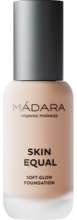 Madara SKIN EQUAL SOFT GLOW lekki, mineralny podkład do twarzy o formule lekko rozświetlającej IVORY 20, 30 ml