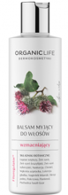 Organic Life balsam myjący do włosów o działaniu wzmacniającym z żeń-szeniem, nasturcją i chmielem, 250 g