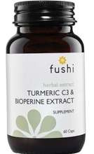 Fushi Turmeric C3 & Bioperine Extract, 60 kapsułek