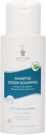 Bioturm No.16 szampon przeciwłupieżowy z zieloną kawą i rozmarynem, betainą i kwasem mlekowym, 200 ml