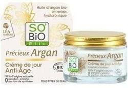 So Bio PRECIEUX ARGAN przeciwzmarszczkowy krem na dzień z olejem arganowym i kwasem hialuronowym 50 ml