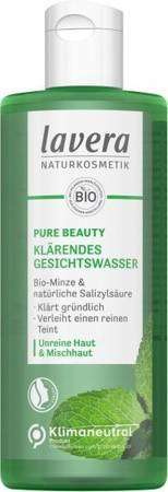 Lavera PURE BEAUTY tonik oczyszczający z kwasem hialuronowym i bio miętą, 200 ml