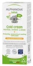 Alphanova Bebe Cold Cream organiczny krem ochronny na zimę i wiatr dla dzieci, niemowląt i do skóry atopowej, 50 ml