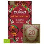 Pukka Winter Warmer otulająca zimowa herbata z pomarańczą, goździkiem, imbirem i cynamonem 20 saszetek