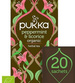 Pukka herbata Peppermint & Licorice Mięta z Lukrecją, 20 saszetek