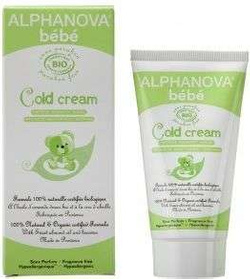 Alphanova Bebe Cold Cream organiczny krem ochronny na zimę i wiatr dla dzieci, niemowląt i do skóry atopowej, 50 ml