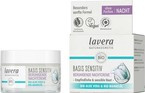 Lavera BASIS SENSITIV łagodzący krem regeneracyjny na noc z bio-aloesem i bio-olejem migdałowym 50 ml