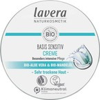 Lavera BASIS SENSITIV krem pielęgnacyjny dla całej rodziny z masłem Shea, bio aloesem i bio olejem ze słodkich migdałów 150 ml