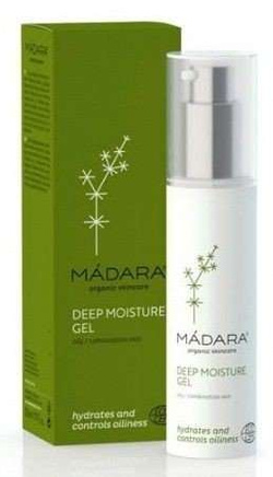 Madara Deep Moisture żel głęboko nawilżający do cery tłustej i mieszanej, 50 ml