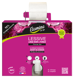 EDL Etamine du Lys BULK płyn do prania czarnych i ciemnych tkanin organiczna piwonia 20 kg