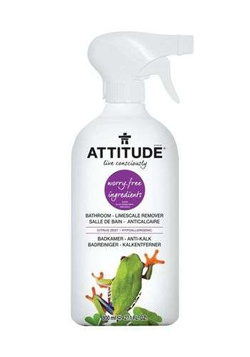 Attitude Eco Cleaner spray do łazienki o zapachu skórki cytrynowej, 800 ml