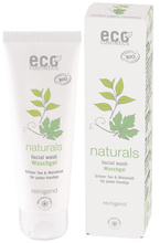 eco cosmetics Wash łagodny żel do mycia twarzy z zieloną herbatą i liściem winorośli 125 ml